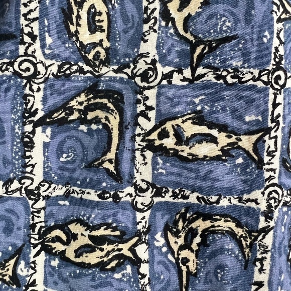 Hook & Tackle Outfitters Button Down Fish All Over Print Shirt Men’s Size XL - Picture 2 of 7